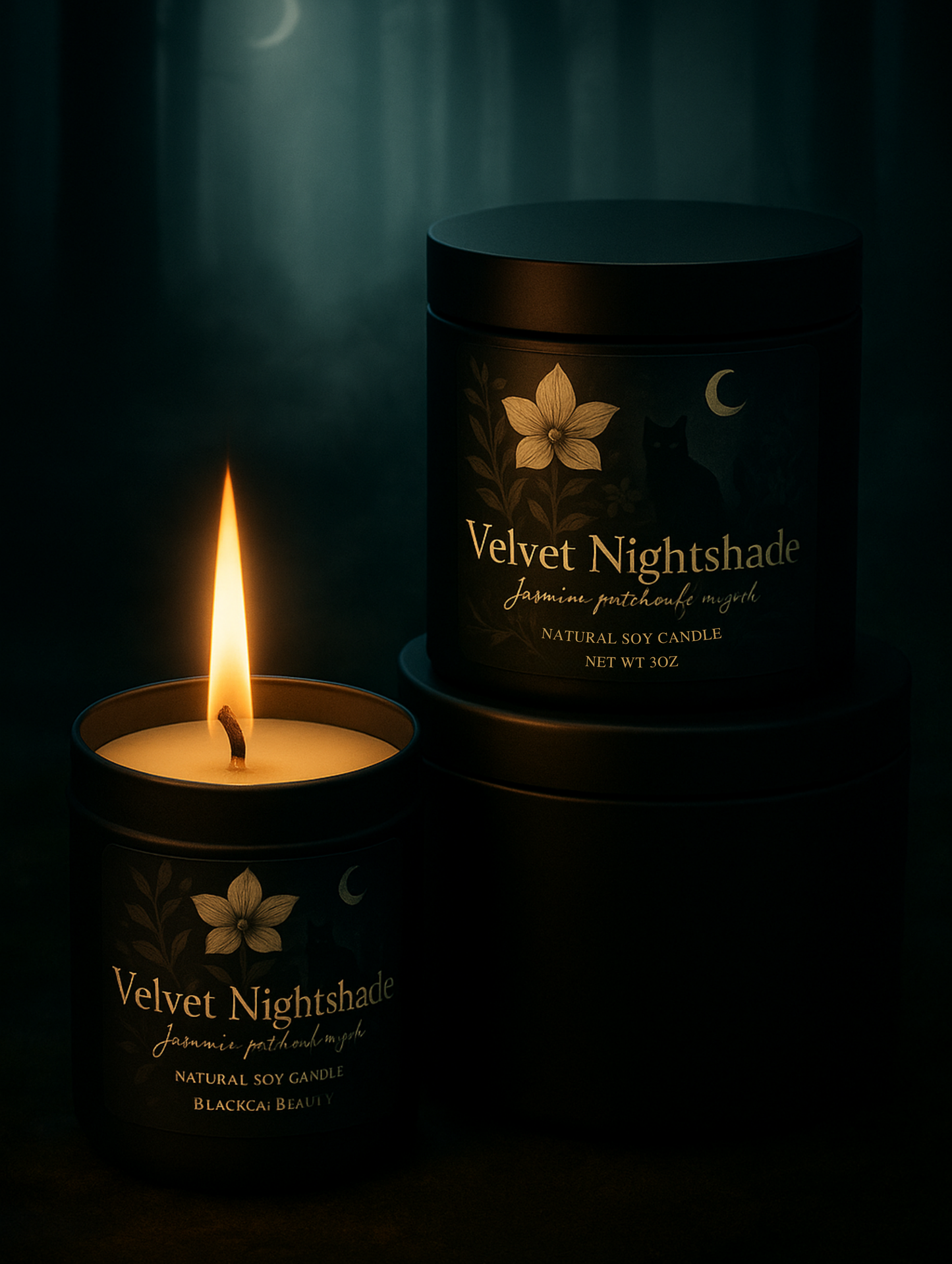 3 oz candle tin