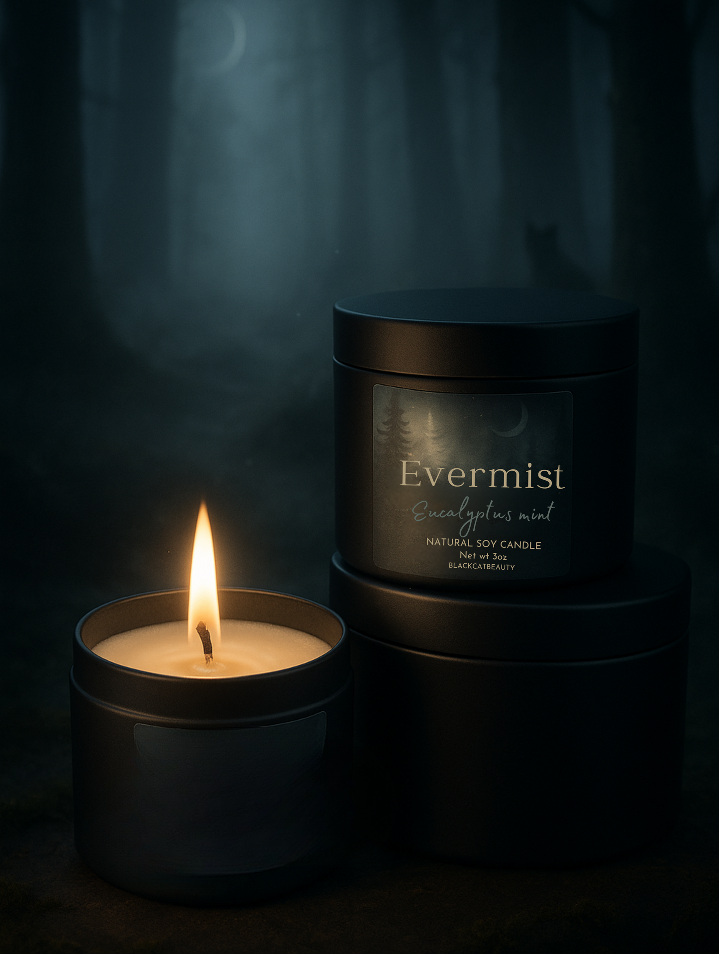 3 oz candle tin